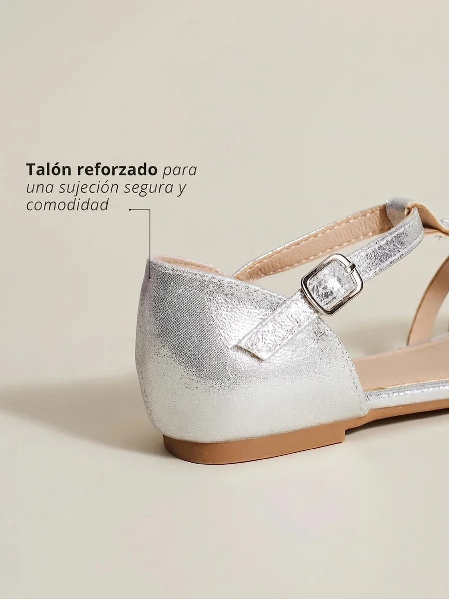 zapatos de fiesta para niña MiLi sandalia plateado con strass (4)