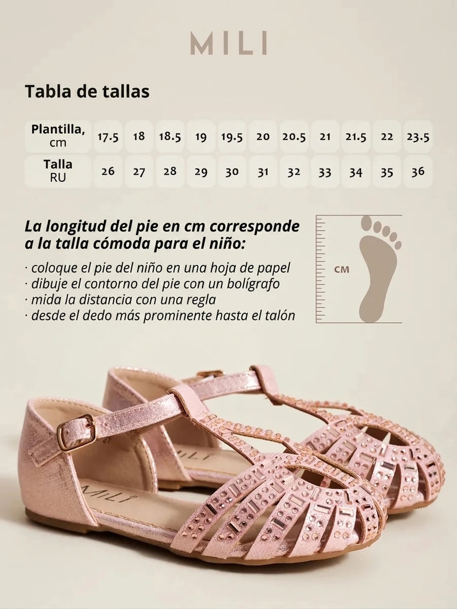 zapatos de fiesta para niña MiLi sandalias rosa con strass (6)