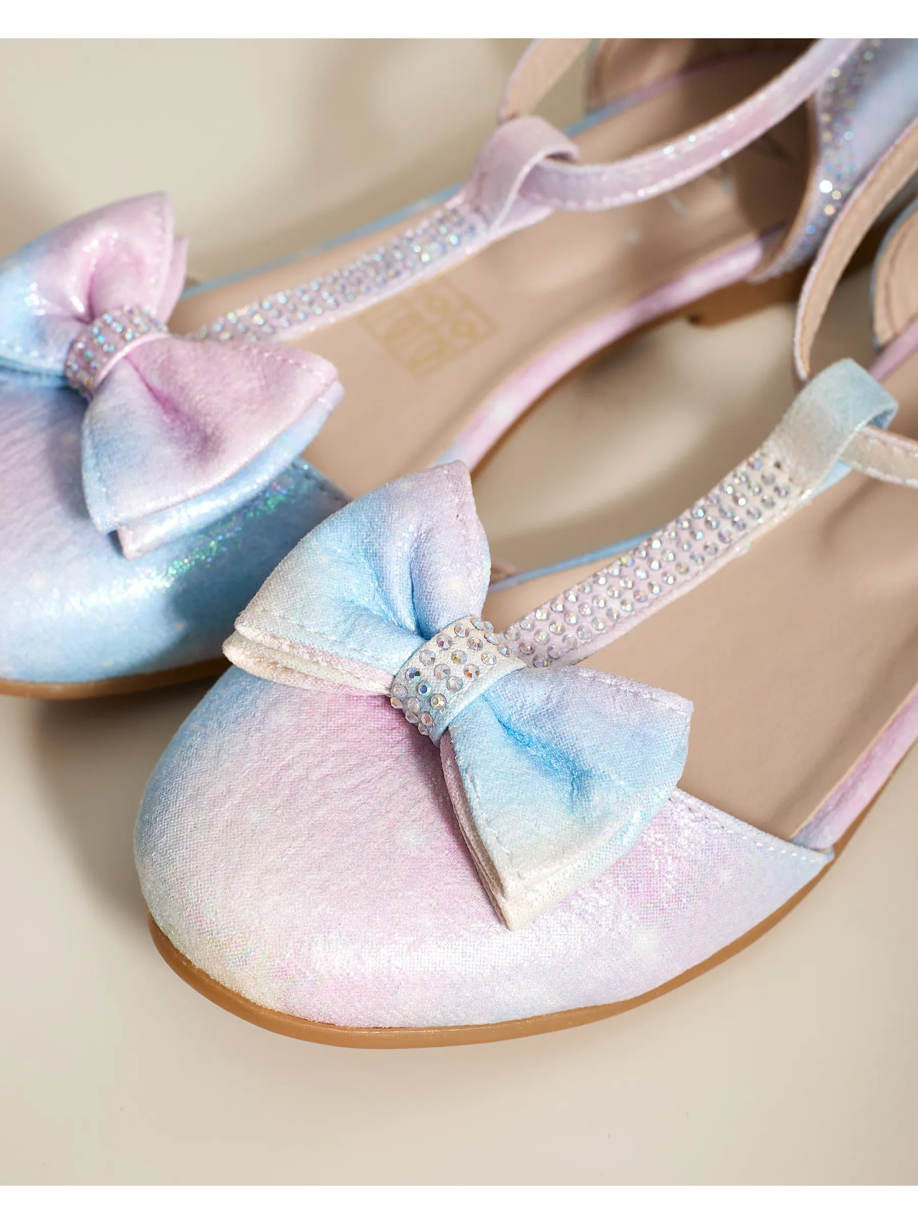 zapatos de fiesta para niña MiLi multicolor con strass (16)