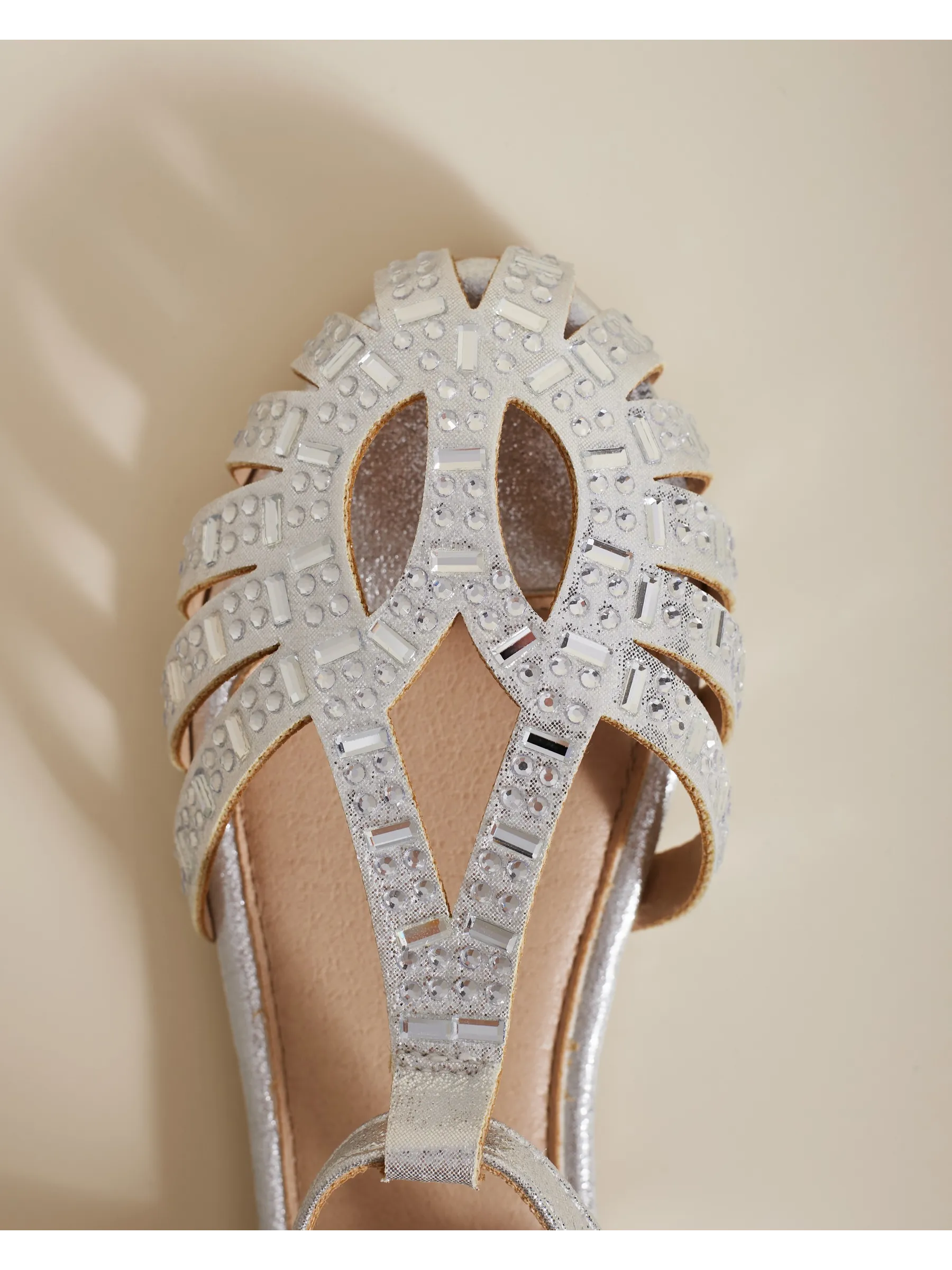 zapatos de fiesta para niña MiLi sandalia plateado con strass (19)