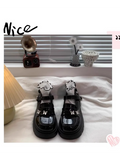 zapatos de fiesta para niña MiLi escolares negros con strass (1)