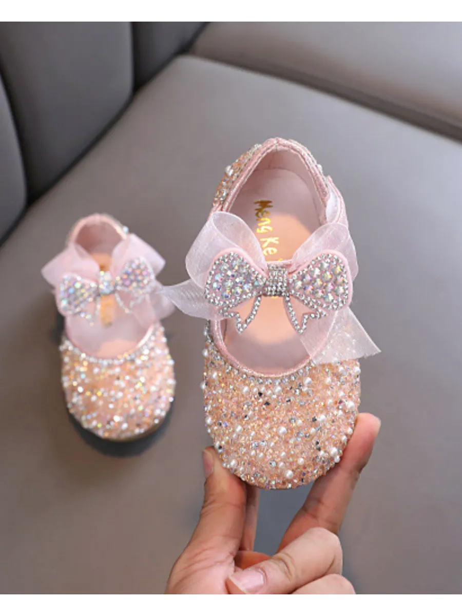 zapatos de fiesta para niña MiLi modelo pump rosa con strass (1)