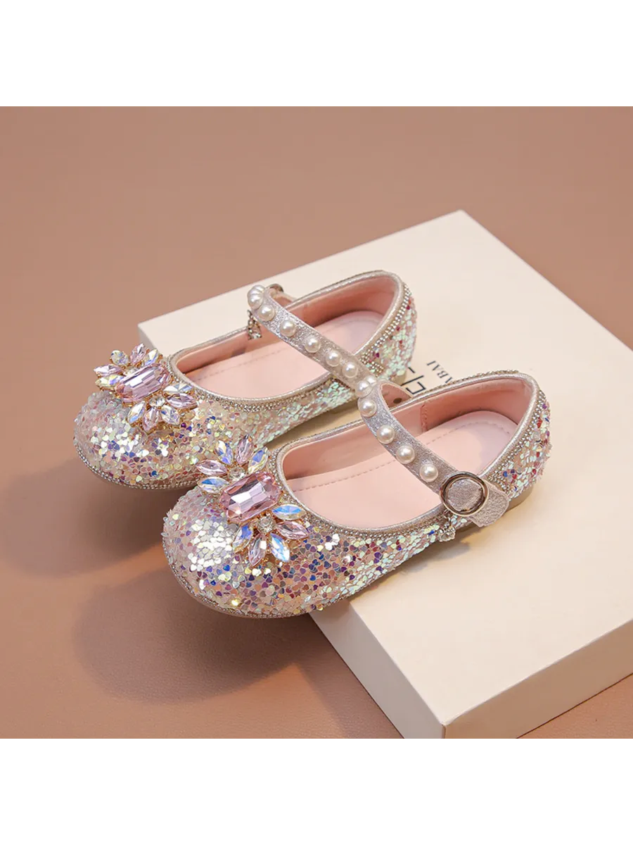 zapatos de fiesta para niña MiLi guillermina rosa con strass (1)