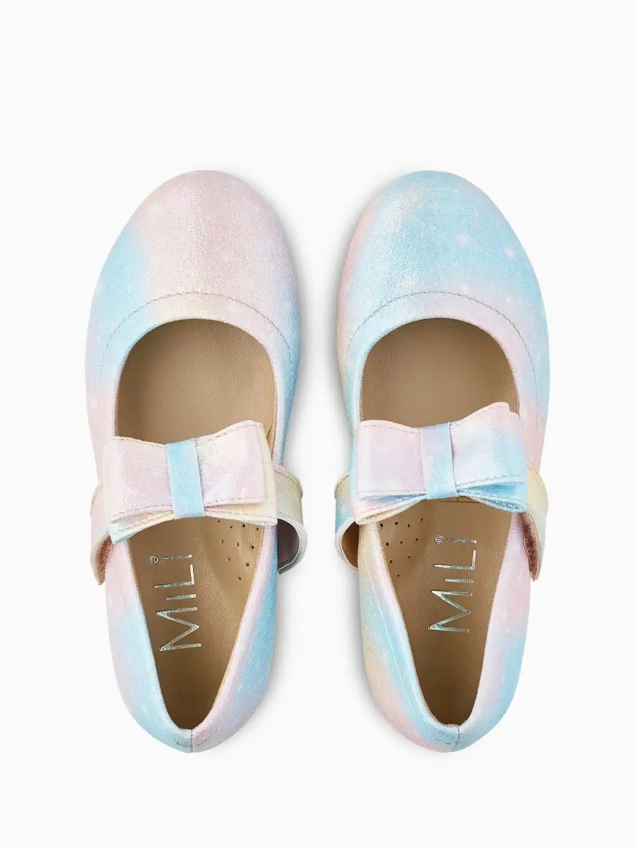 zapatos de fiesta para niña MiLi con moño (1)