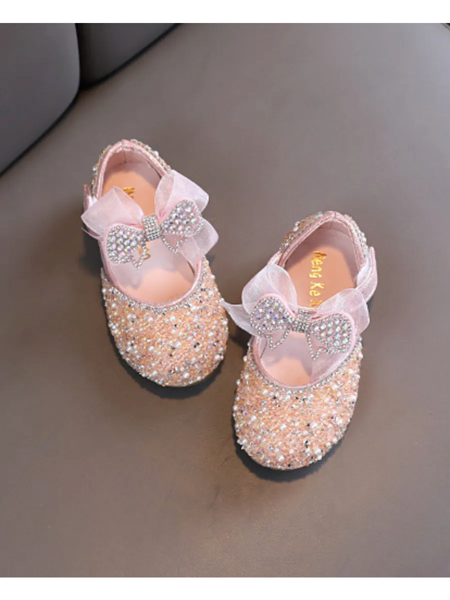 zapatos de fiesta para niña MiLi modelo pump rosa con strass (2)