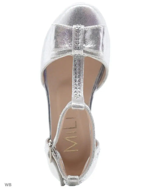 zapatos de fiesta para niña MiLi plateados con strass (2)