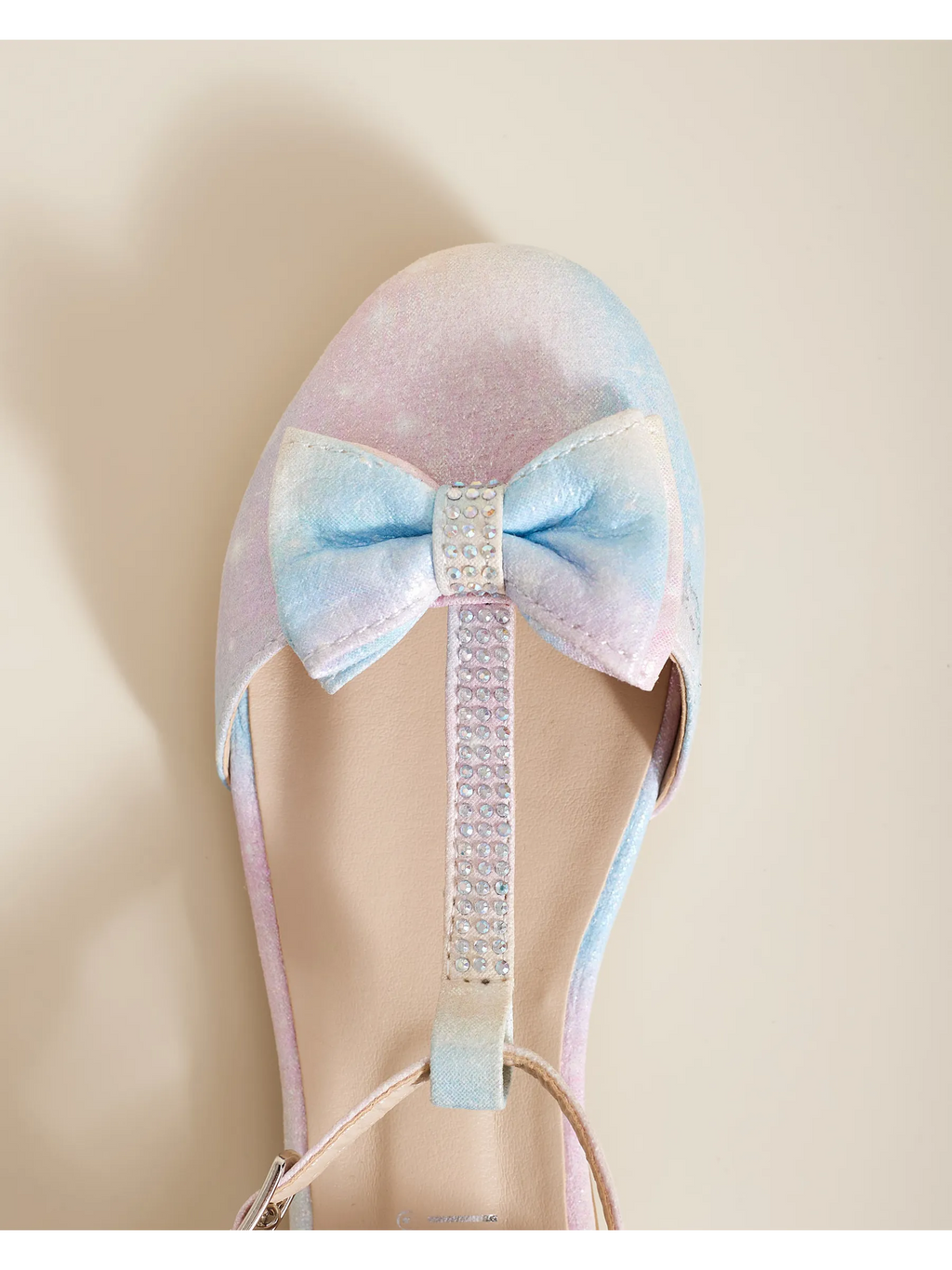 zapatos de fiesta para niña MiLi multicolor con strass (4)