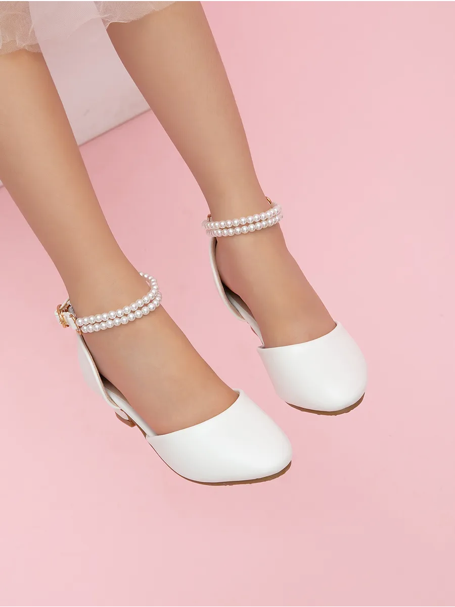 zapatos de fiesta para niña MiLi tipo salón marfil con strass (6)